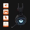 Meetion HP020 gaming headset fekete-narancs (MT-HP020)