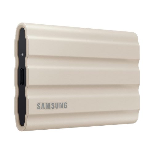1TB Samsung T7 Shield külső SSD meghajtó bézs (MU-PE1T0K/EU)