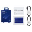 2TB Samsung T7 Shield külső SSD meghajtó kék (MU-PE2T0R/EU)