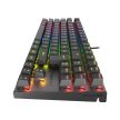 Genesis Thor 303 TKL fekete mechanikus gaming billentyűzet, US, RGB világítással fekete (NKG-1882)