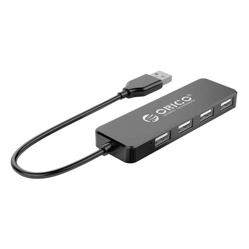Orico ORICO-FL01-BK-BP 4 Portos USB2.0 Hub fekete