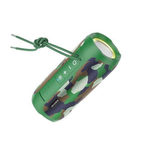 BOROFONE BR21 SPORT VEZETÉK NÉLKÜLI BLUETOOTH HANGSZÓRÓ, TEREPSZÍNŰ ZÖLD