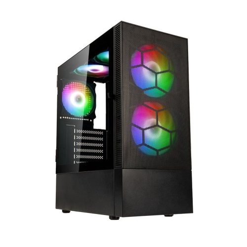 Kolink Observatory MX Mesh ARGB táp nélküli ablakos ház fekete