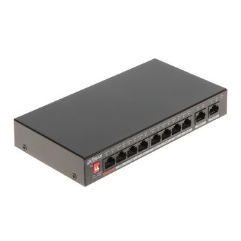 Dahua 8 portos PoE switch 96W (PFS3010-8ET-96-V2)