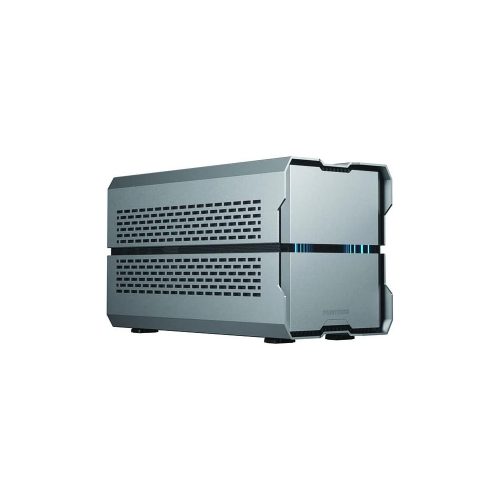 Phanteks Evolv Shift XT táp nélküli változtatható magasságú Mini-ITX ház ezüstszínű (PH-ES121XT_DGS01)