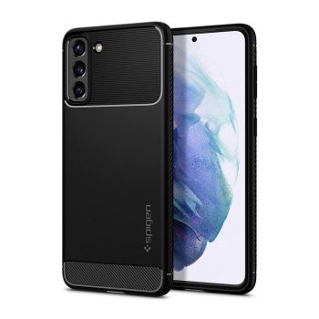   SPIGEN Rugged Armor ACS02421 tok Samsung Galaxy S21 matt Fekete