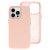 MagSafe bőr tok Iphone 13 Pro világos rózsaszín