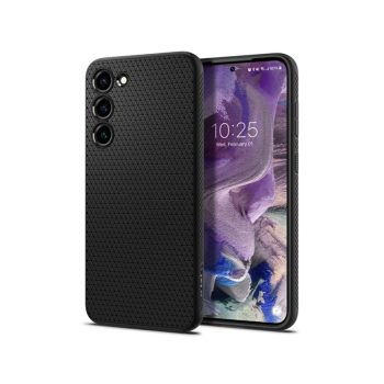   Etui SPIGEN Liquid Air ACS05712 do Samsung Galaxy S23 matt Fekete