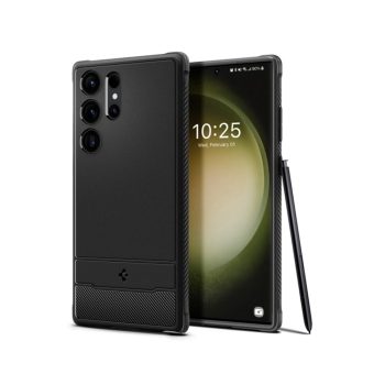   Etui SPIGEN Rugged Armor ACS05613 Samsung Galaxy S23 Ultra matt Fekete