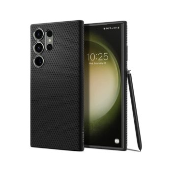   SPIGEN Liquid Air ACS05614 tok Samsung Galaxy S23 Ultra  matt Fekete
