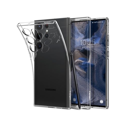 SPIGEN Liquid Crystal ACS05610 tok Samsung Galaxy S23 Ultra átlátszó