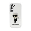Eredeti KARL LAGERFELD Ikonik Karl Lagerfeld KLHCS23SHNIKTCT tok Samsung Galaxy S23 átlátszó