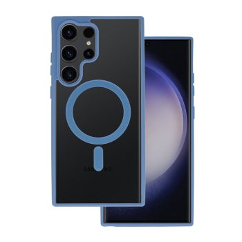   Akril színes Magsafe tok Samsung Galaxy S23 Ultra világoskék