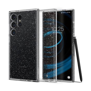   SPIGEN Liquid Crystal ACS07285 tok Samsung Galaxy S24 Ultra Csillámos átlátszó