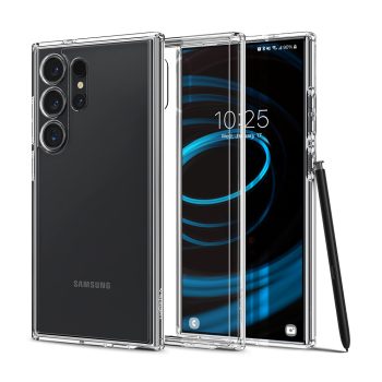   Etui SPIGEN Ultra Hybrid ACS07292 do Samsung Galaxy S24 Ultra  átlátszó