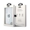 Eredeti KARL LAGERFELD keménytok IML Karl&Choupette MagSafe KLHMS24SHGKCNOT tok Samsung Galaxy S24 átlátszó