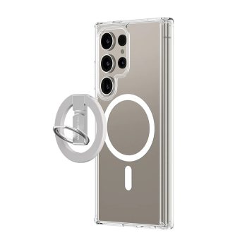   Amazing Thing Minimal Magsafe Grip Ring Case S24UMRMINCL Samsung Galaxy S24 Ultra átlátszó