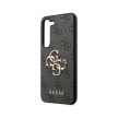 Eredeti GUESS keménytok 4G Case Big Metal Logo GUHCSA354GMGGR Samsung Galaxy A35 Fekete
