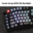 Keychron Q10 RGB Knob gaming barebone billentyűzet fekete (Swappable) (Q10-F1)