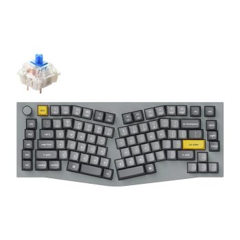   Keychron Q10 RGB Knob gaming barebone billentyűzet szürke (Swappable) (Q10-F2)