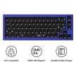 Keychron Q2 Swappable RGB Backlight gaming barebone billentyűzet kék (Q2-A3)
