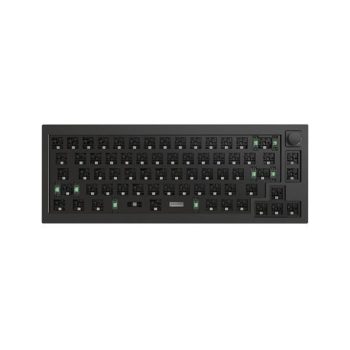   Keychron Q2 Swappable RGB Backlight Knob gaming barebone billentyűzet fekete (Q2-B1)