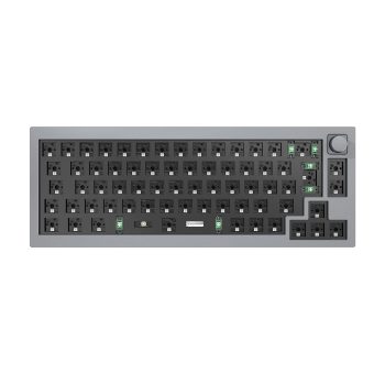   Keychron Q2 Swappable Knob gaming barebone billentyűzet szürke (Q2-B2)
