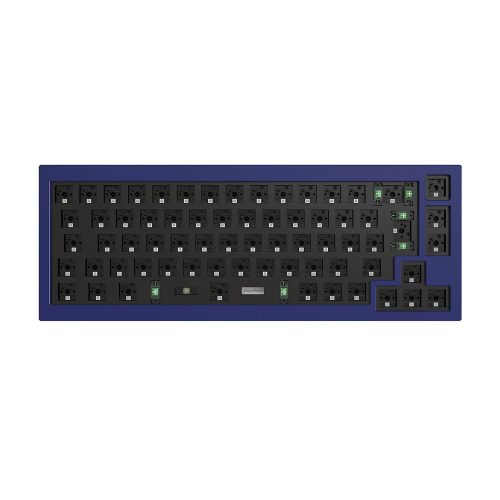 Keychron Q2 Swappable RGB Backlight Knob ISO gaming barebone billentyűzet kék (Q2-F3)