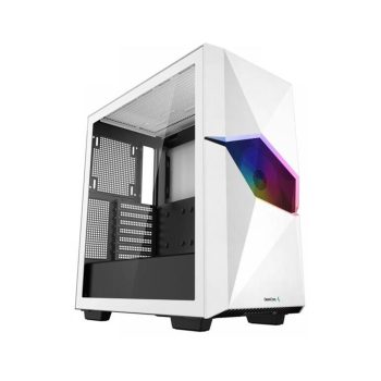   Deepcool Cyclops táp nélküli ablakos ház fehér (R-WHAAE1-C-1)