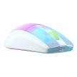 Roccat Burst Pro Air vezeték nélküli (2.4GHz és Bluetooth 5.2) optikai egér fehér (ROC-11-436)