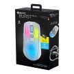 Roccat Burst Pro Air vezeték nélküli (2.4GHz és Bluetooth 5.2) optikai egér fehér (ROC-11-436)