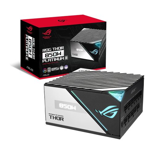 ASUS ROG THOR 850W Platinum II moduláris tápegység (ROG-THOR-850P2-GAMING)