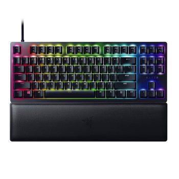   Razer Huntsman V2 Tenkeyless Clicky Optical Switch (Purple) US billentyűzet fekete (RZ03-03940300-R3M1)