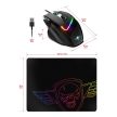 Spirit Of Gamer PRO-M3 RGB optikai Gaming egér és egérpad fekete (S-PM3RGB)