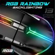 Spirit Of Gamer PRO-M5 RGB Gaming egér fekete (S-PM5RGB)