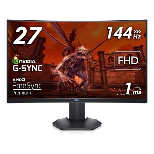 27" DELL S2721HGFA ívelt LCD monitor