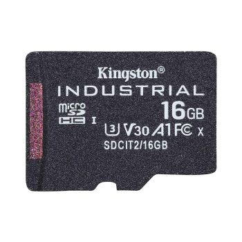   Kingston Industrial Temperature 16GB microSDHC memóriakátya + adapter (SDCIT2/16GBSP)