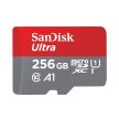 SanDisk Ultra 256GB microSDXC memóriakártya + adapter (SDSQUAC-256G-GN6MA / 215423)