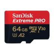 SanDisk Extreme Pro 64GB microSDXC memóriakártya + adapter (SDSQXCU-064G-GN6MA / 214503)