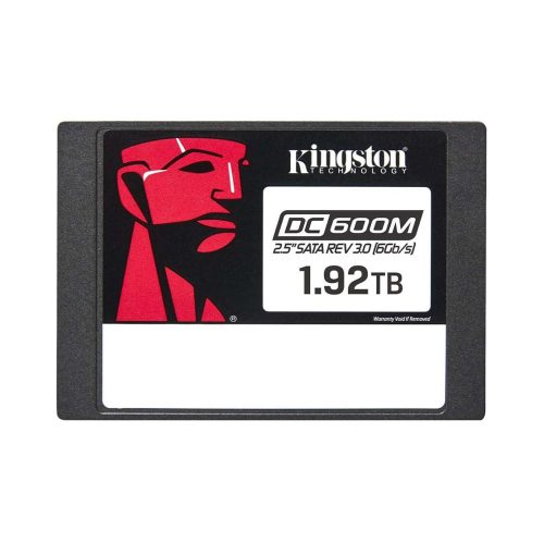 1.92TB Kingston SSD SATA3 2.5" meghajtó DC600M (SEDC600M/1920G)