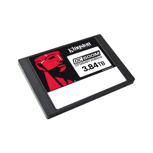 3.84TB Kingston SSD SATA3 2.5" meghajtó DC600M (SEDC600M/3840G)
