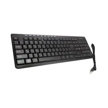   SilverLine KB-MM818 multimédiás billentyűzet fekete (SIKBMM818)