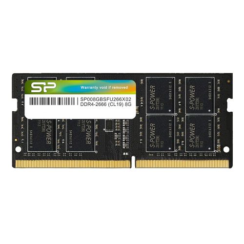 8GB 2666MHz DDR4 Notebook RAM Silicon Power CL19 (SP008GBSFU266X02)