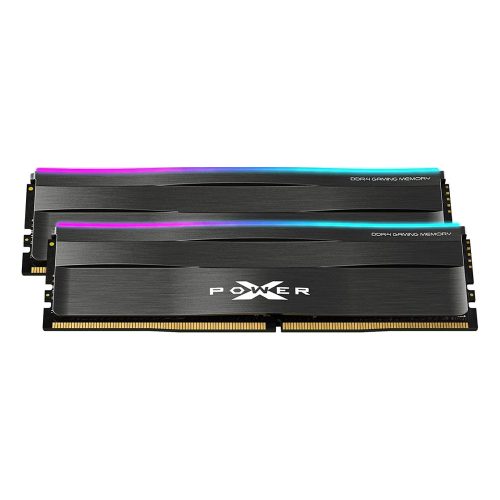 16GB 3200MHz DDR4 RAM Silicon Power XPOWER Zenith RGB Gaming CL16 (2x8GB) (SP016GXLZU320BDD)