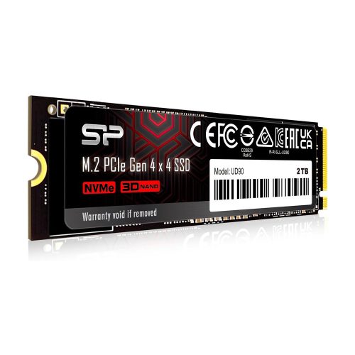 2TB Silicon Power UD90 M.2 SSD meghajtó (SP02KGBP44UD9005)