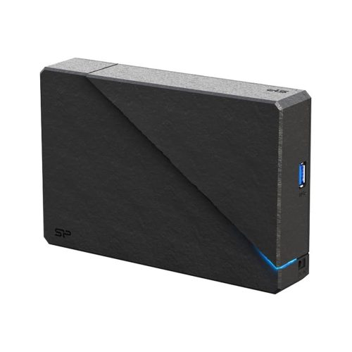8TB 3.5" Silicon Power Stream S07 külső winchester fekete (SP080TBEHDS07C3K)