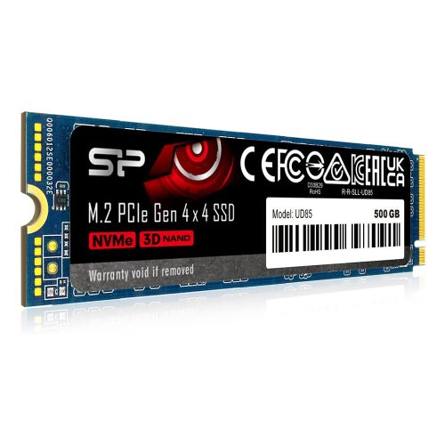 500GB Silicon Power UD85 M.2 SSD meghajtó (SP500GBP44UD8505)