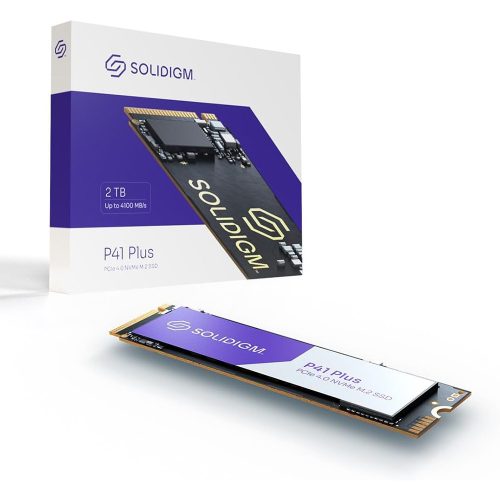 2TB Solidigm P41 Plus M.2 NVMe SSD meghajtó (SSDPFKNU020TZX1)
