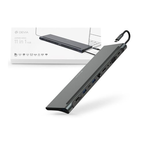 Devia 11in1 Type-C USB hub (ST353826)