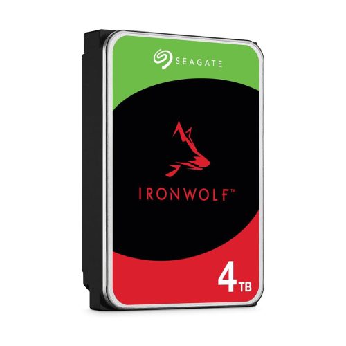 4TB Seagate 3.5" IronWolf NAS merevlemez (ST4000VN006)